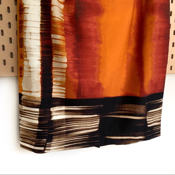 [SOLD]🎉HP🎉Calvin Klein Printed Skirt Size 14 - Picture 3 of 10